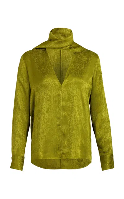Silvia Tcherassi Omara Top In Green