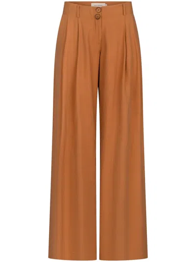 Silvia Tcherassi Opal Hose In Braun