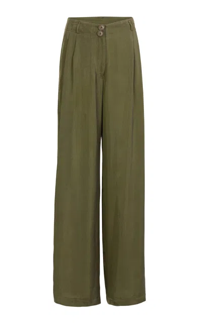 Silvia Tcherassi Opal Wide Leg Pants