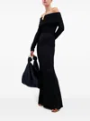 Silvia Tcherassi Ozara Maxie Dress In Black In Black