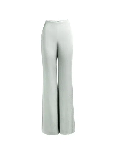 Silvia Tcherassi Palermo Wide-leg Trousers In White