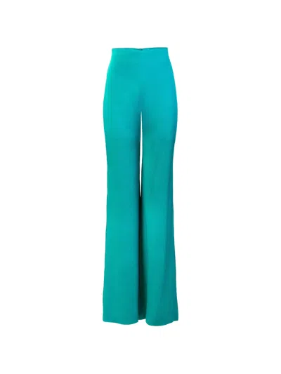 Silvia Tcherassi Palermo Wide-leg Trousers In Blue