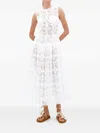 Silvia Tcherassi Paola Dress In White