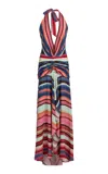 Silvia Tcherassi Patsy Maxi Dress In Multi