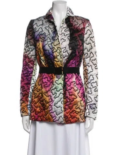 Pre-owned Silvia Tcherassi Patterned Jacket In Multicolor