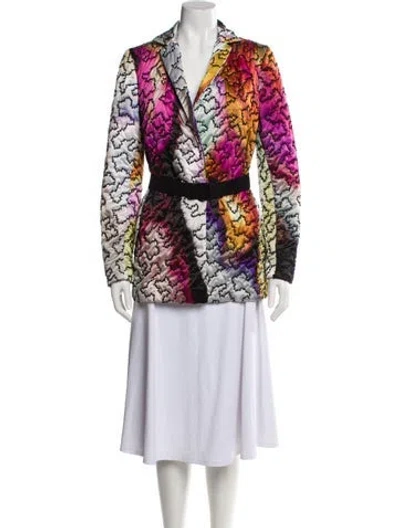 Pre-owned Silvia Tcherassi Printed Evening Jacket In Multi