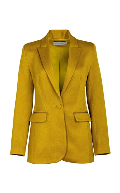Silvia Tcherassi Rebeca Jacket In Yellow