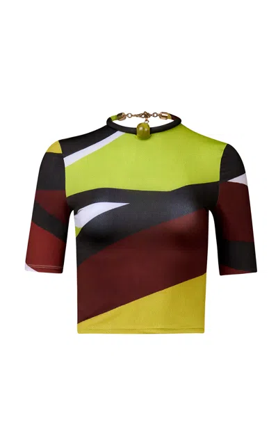 Silvia Tcherassi Rio Top In Multi