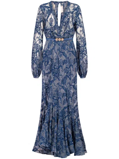Silvia Tcherassi Robin Dress In Blue