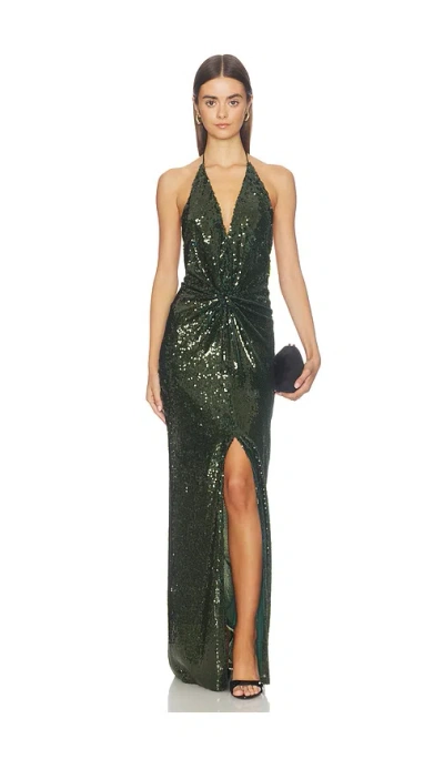 Silvia Tcherassi Rowan Dress In Green