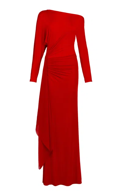 Silvia Tcherassi Roxy Maxi Dress In Red