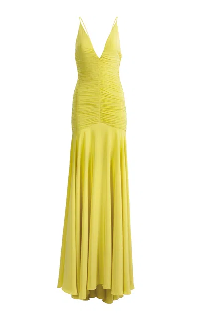 Silvia Tcherassi Sana Dress In Yellow