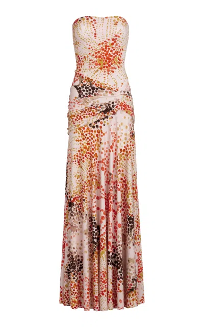 Silvia Tcherassi Shani Maxi Dress In Multi