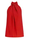 Silvia Tcherassi Shela Twisted Crepe Top