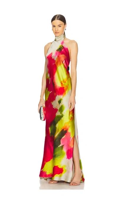 Silvia Tcherassi Sherry Dress In Spring Blooms