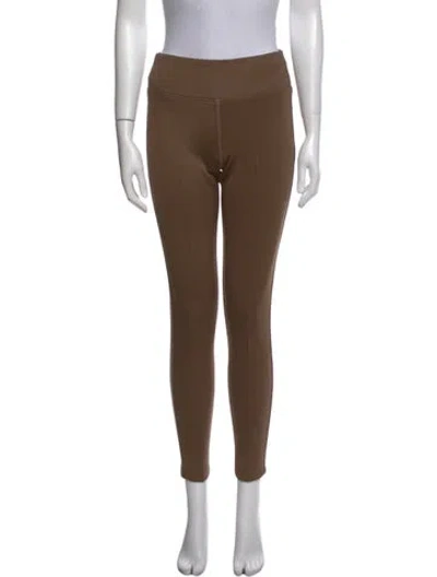 Pre-owned Silvia Tcherassi Skinny Leg Pants In Brown