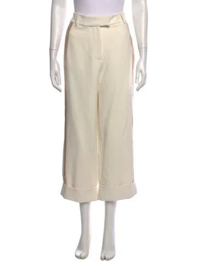 Pre-owned Silvia Tcherassi Straight Leg Pants In Neutrals