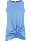 Silvia Tcherassi Tanima Blouse In Blue