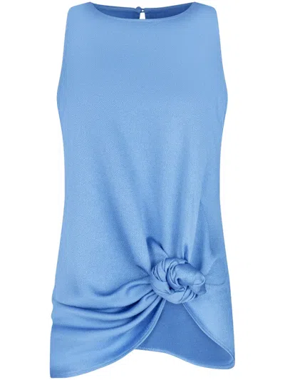 Silvia Tcherassi Tanima Blouse In Blue