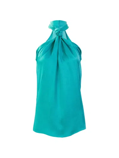 Silvia Tcherassi Teagan Blouse In Blue