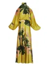 Silvia Tcherassi Valeria Maxi Dress In Gold