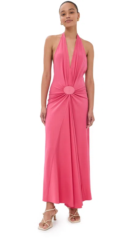 Silvia Tcherassi Veracruz Dress Hot Pink
