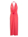 Silvia Tcherassi Veracruz Maxi Dress In Pink