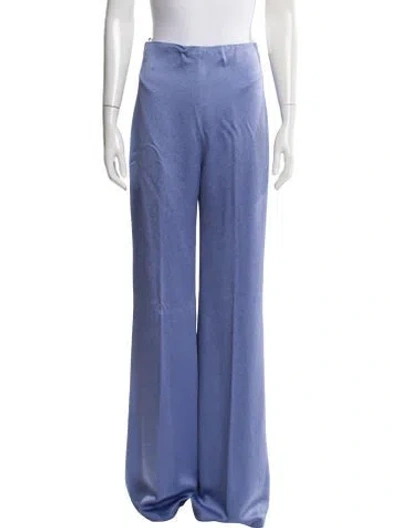 Pre-owned Silvia Tcherassi Wide Leg Pants In Blue