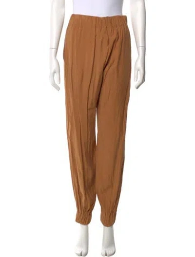 Pre-owned Silvia Tcherassi Wide Leg Pants In Brown