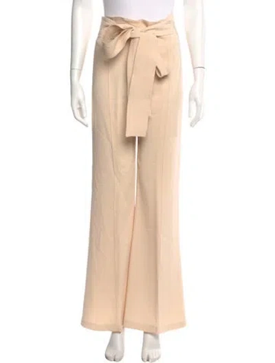 Pre-owned Silvia Tcherassi Wide Leg Pants In Neutral