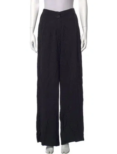 Pre-owned Silvia Tcherassi Wide Leg Pants W/ Tags In Black