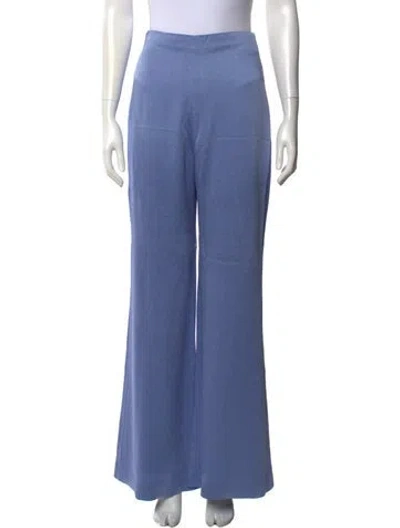 Pre-owned Silvia Tcherassi Wide Leg Pants W/ Tags In Blue