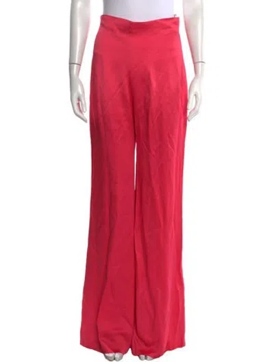Pre-owned Silvia Tcherassi Wide Leg Pants W/ Tags In Red