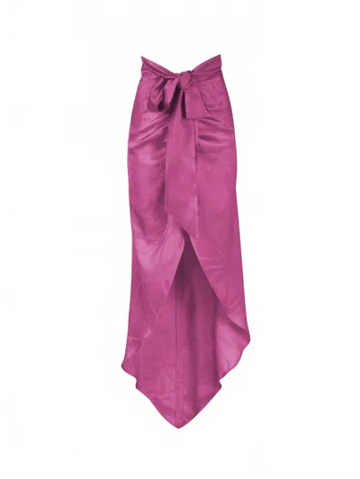 Silvia Tcherassi Women's Tara Skirt In Magenta In Pink