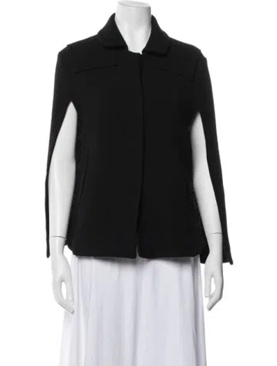 Pre-owned Silvia Tcherassi Wool Jacket In Black