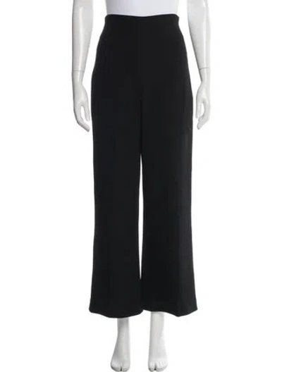 Pre-owned Silvia Tcherassi Wool Wide Leg Pants In Gray