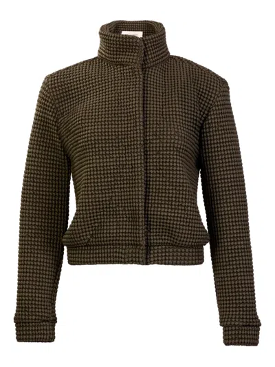 Silvia Tcherassi Zalta Jacket In Green