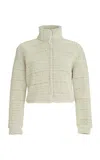 Silvia Tcherassi Zalta Knit Jacket In Off-white