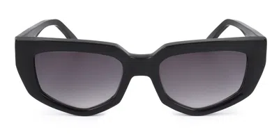 Silvian Heach Anissa 20104 Occhiali Da Sole Neri Per Donna In Black