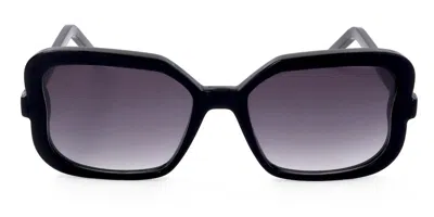 Silvian Heach Annis Sun 20104 Occhiali Da Sole Neri Per Donna In Black
