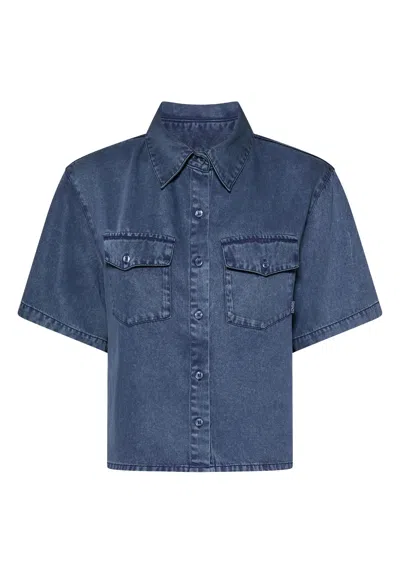Silvian Heach Bitter Shirt In Blue