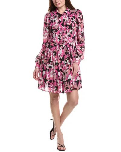 Silvian Heach Bonn Midi Dress In Pink