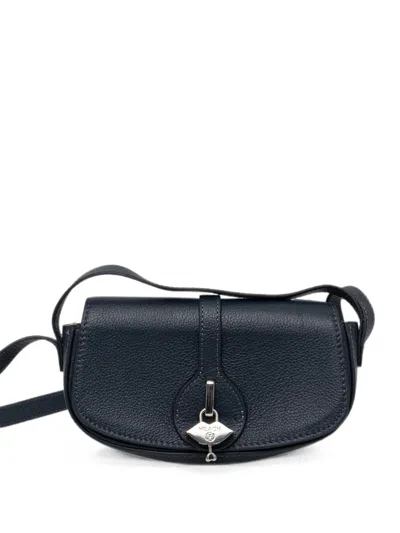 Silvian Heach Buckle Cross Body Bag In Black