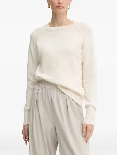 Silvian Heach Button-detail Sweater In Brown