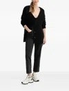 Silvian Heach Buttoned-front Cardigan In Black