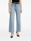 Silvian Heach Buttoned Jeans In Blue
