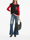 Silvian Heach Cable-knit Sweater Vest In Black