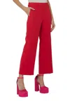Silvian Heach Campello Trousers In Rosso