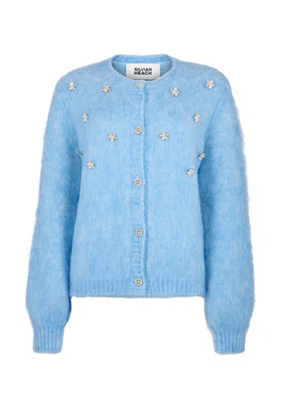 Silvian Heach Cardigan Quarlen In Blue