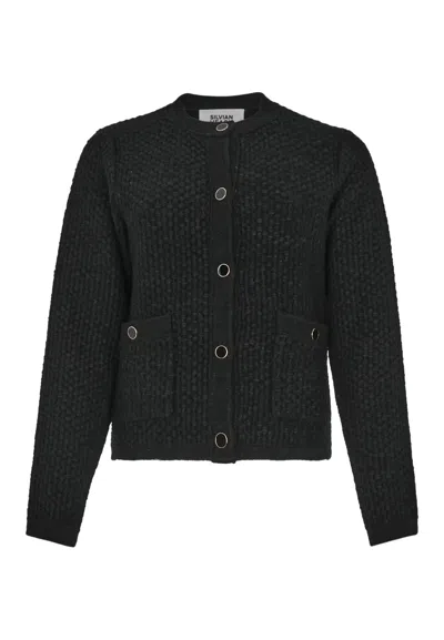 Silvian Heach Cardigan Ryana In Black